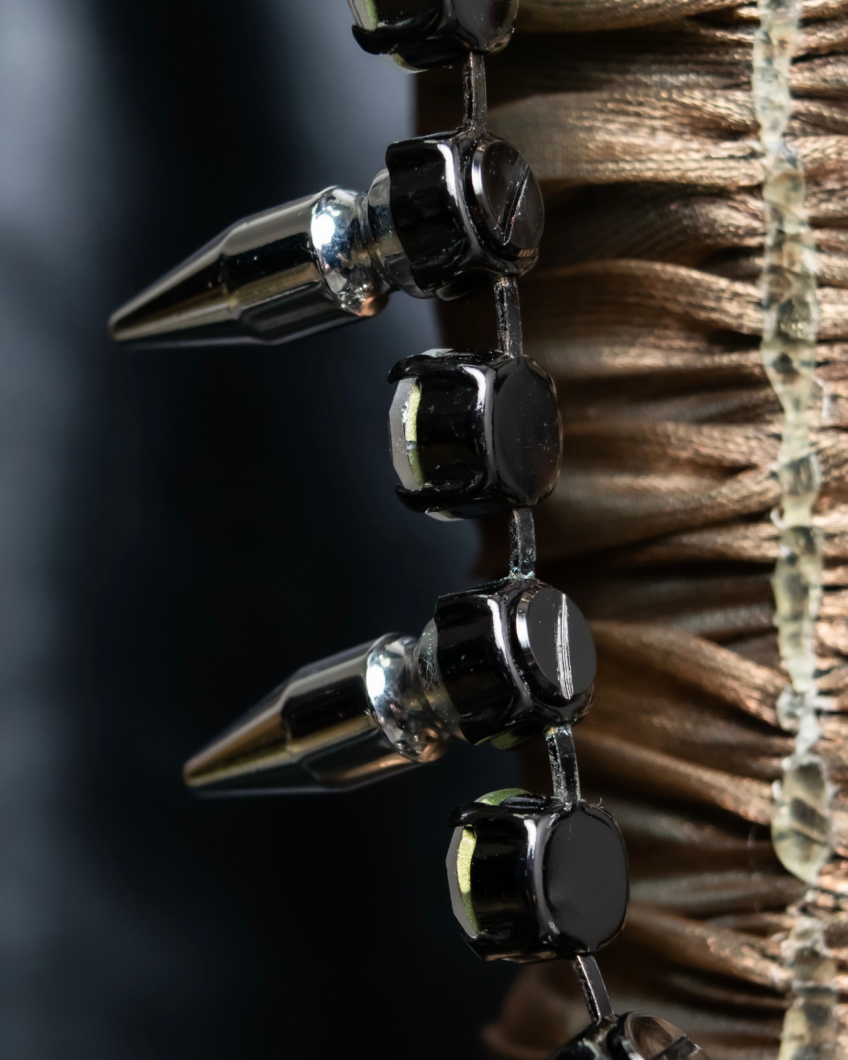 "N21 NUMERO VENTUNO" Studded diamond combination necklace