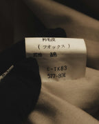 "Yves Saint Laurent" Vintage fox fur trimmed hooded long coat