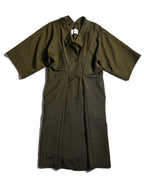 Henrik Vibskov/ Big Collar Short Sleeves Designed Shaped One Piece Khaki