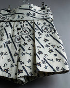 “BALENCIAGA” Number pattern designed shorts