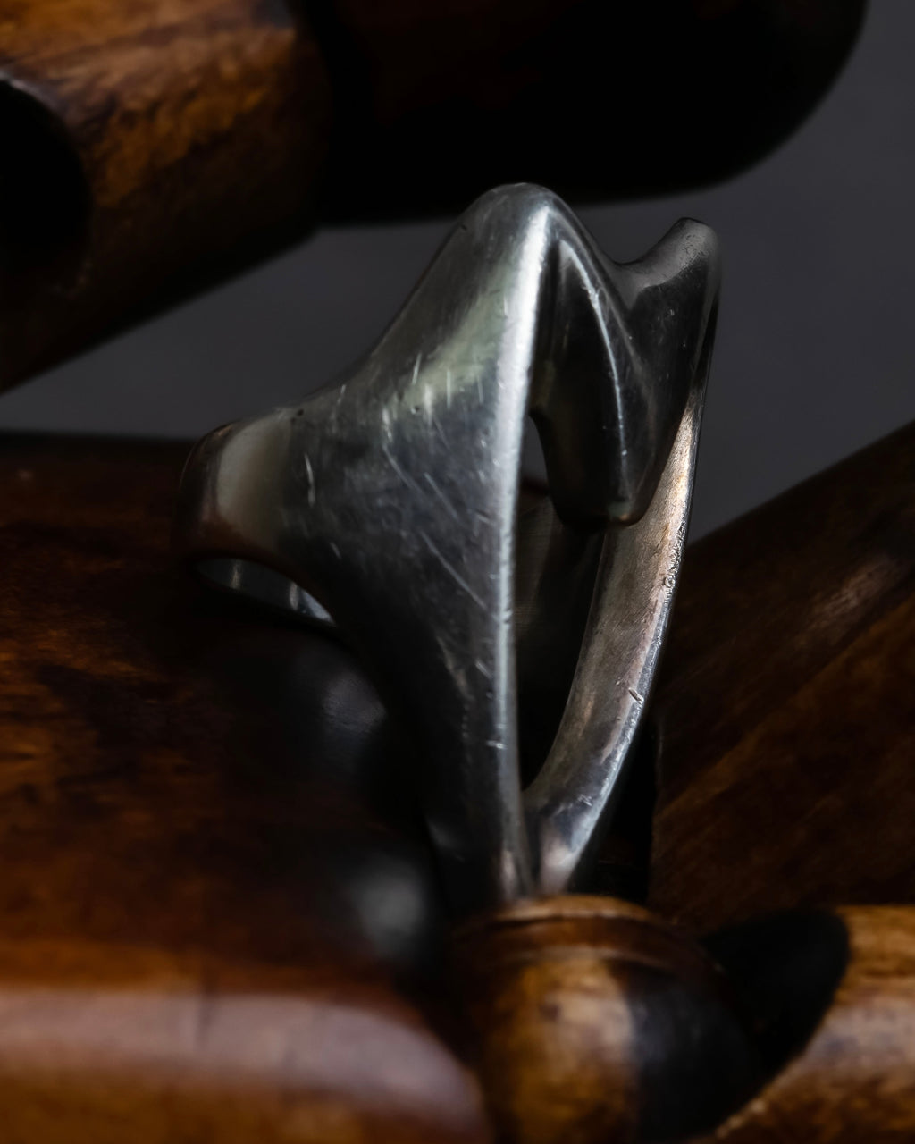 "GEORG JENSEN" Silver 925 Koppel heart ring