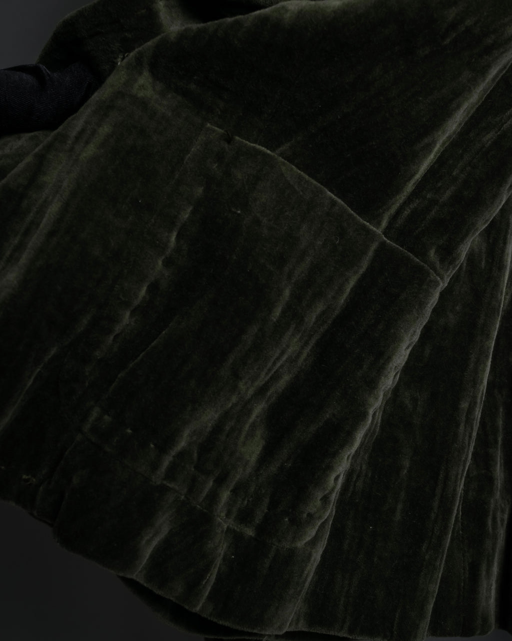 “Max Mara” 90’s-00’s metallic velour jacket