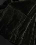 “Max Mara” 90’s-00’s metallic velour jacket