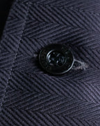 "GUCCI" Herringbone weave oversized shirt