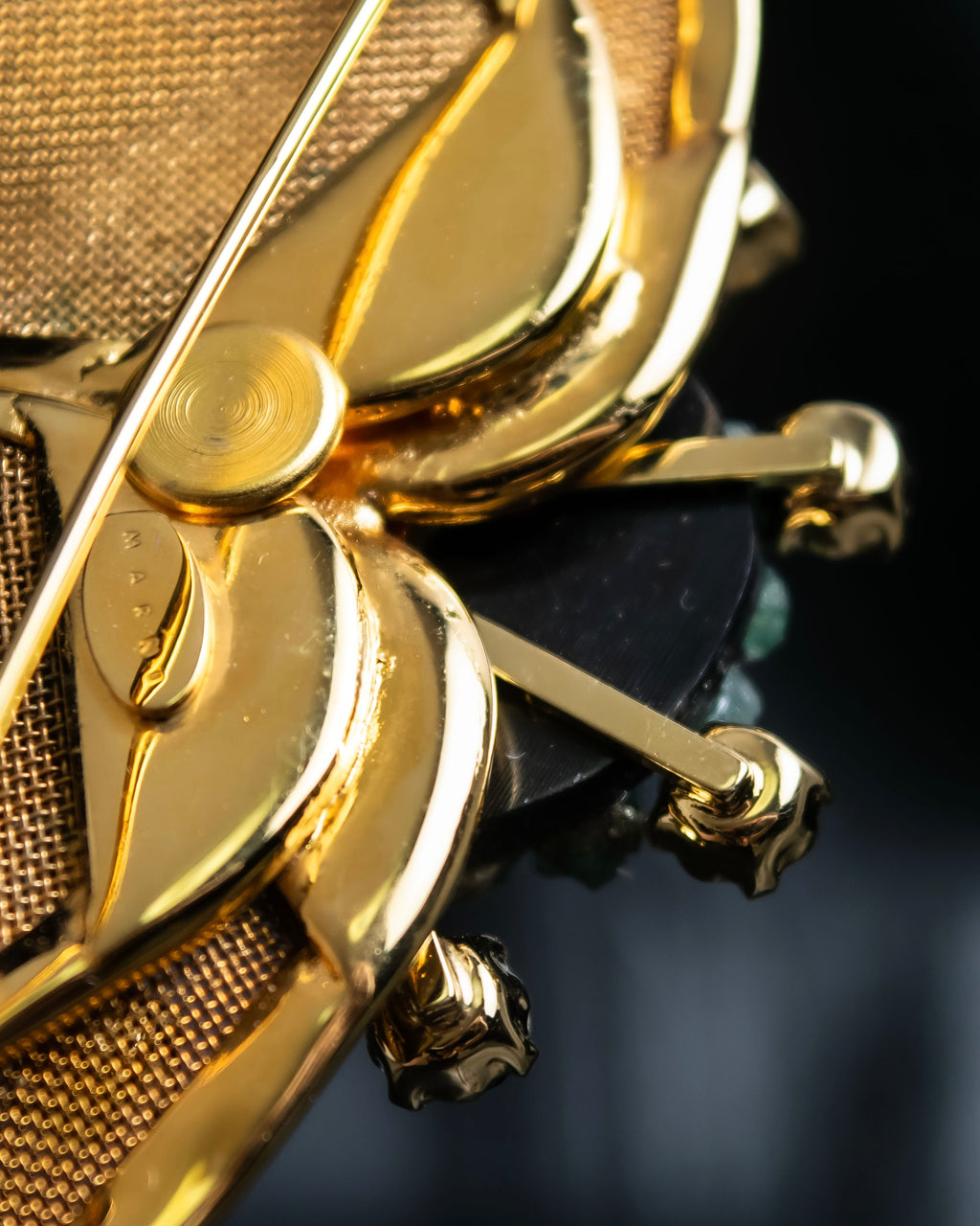 "MARNI" Bee motif jewelry brooch