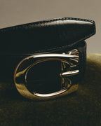 "GUCCI" Two tone reversible belt