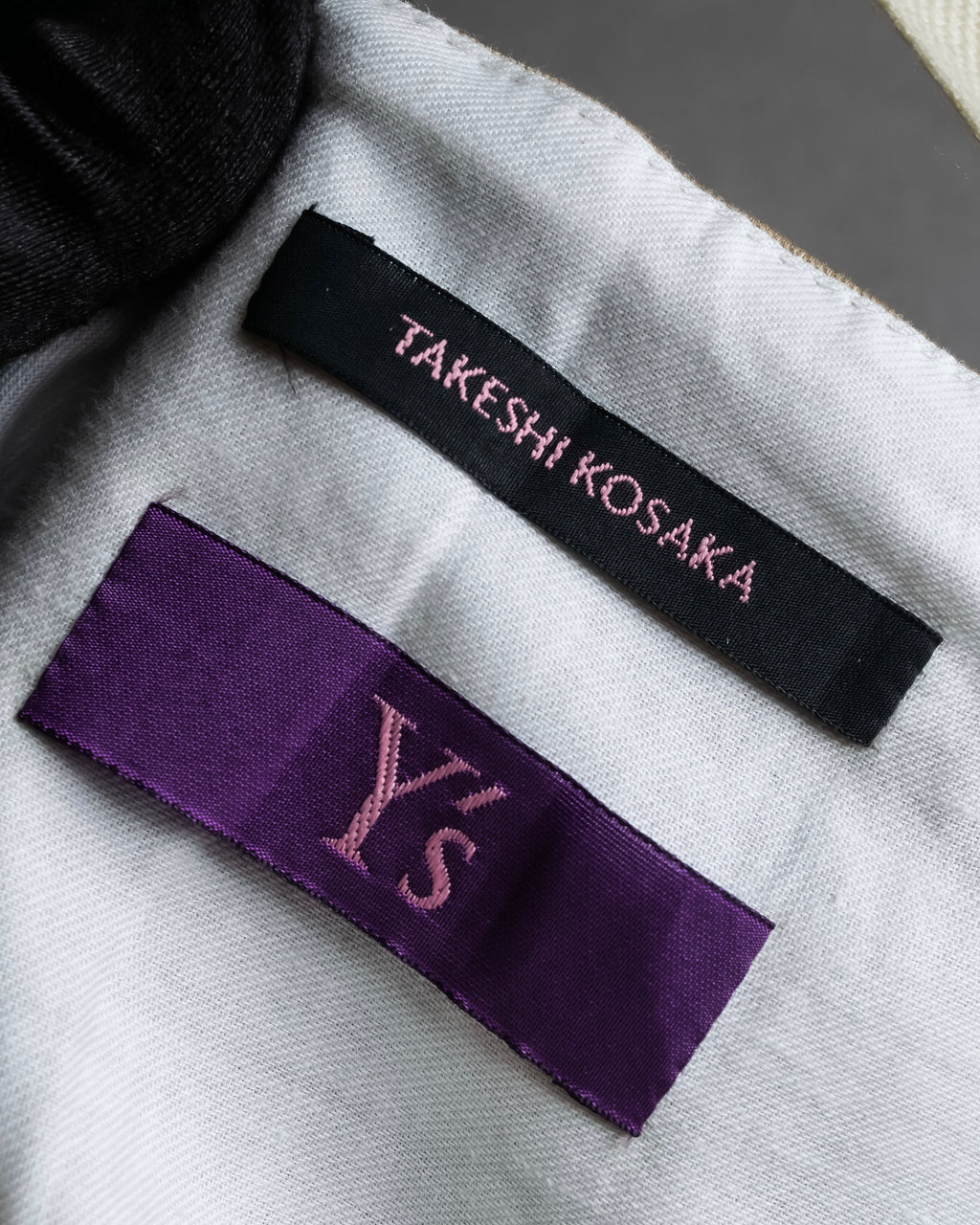 "Y's" 17AW twill woven flare silhouette jump skirt