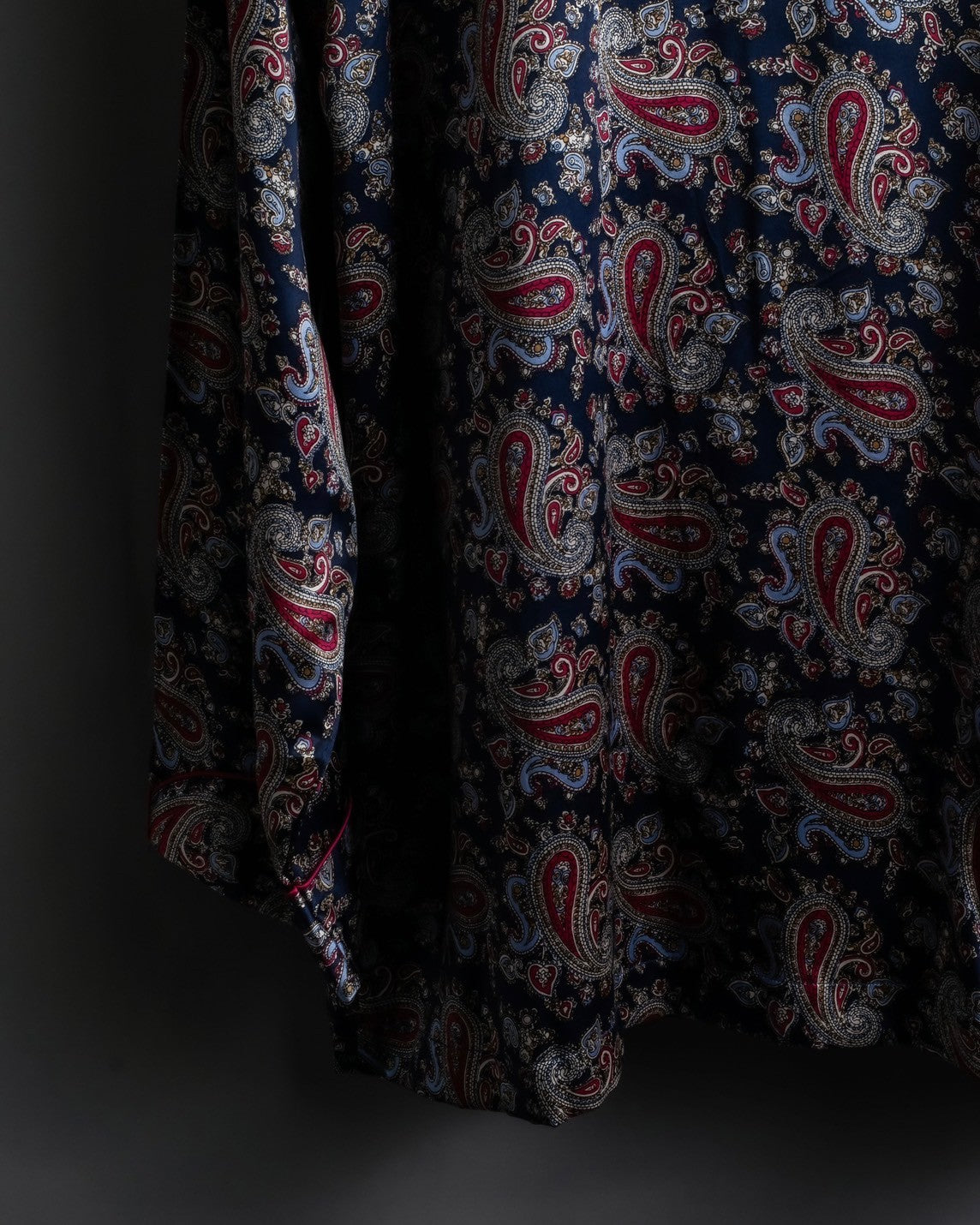 "Christian Dior" 100% silk paisley pajama set