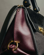 -SPECIAL- “Salvatore Ferragamo” 2019-21 Mixed material Sofia top handle bag