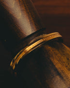 "Daniel Wellington" 20's Sleek gold cuff bracelet