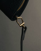 "Tiffany & Co." 10's-20's Embossed leather wristlet wallet