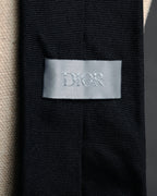 “DIOR” 2019- Logo embroidered narrow tie