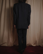 "BALENCIAGA" Double-breasted tailored set up