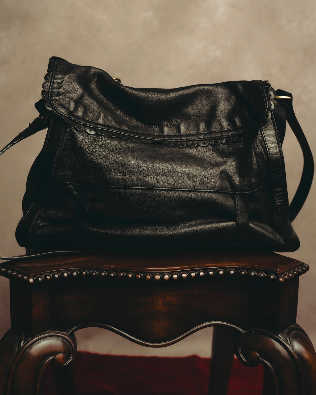 "SEE BY CHLOÉ" 00's-10's Soft black leather shoulder bag