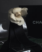 -SPECIAL- "CHANEL" 00's Boutique decoration with camellia motif brooch