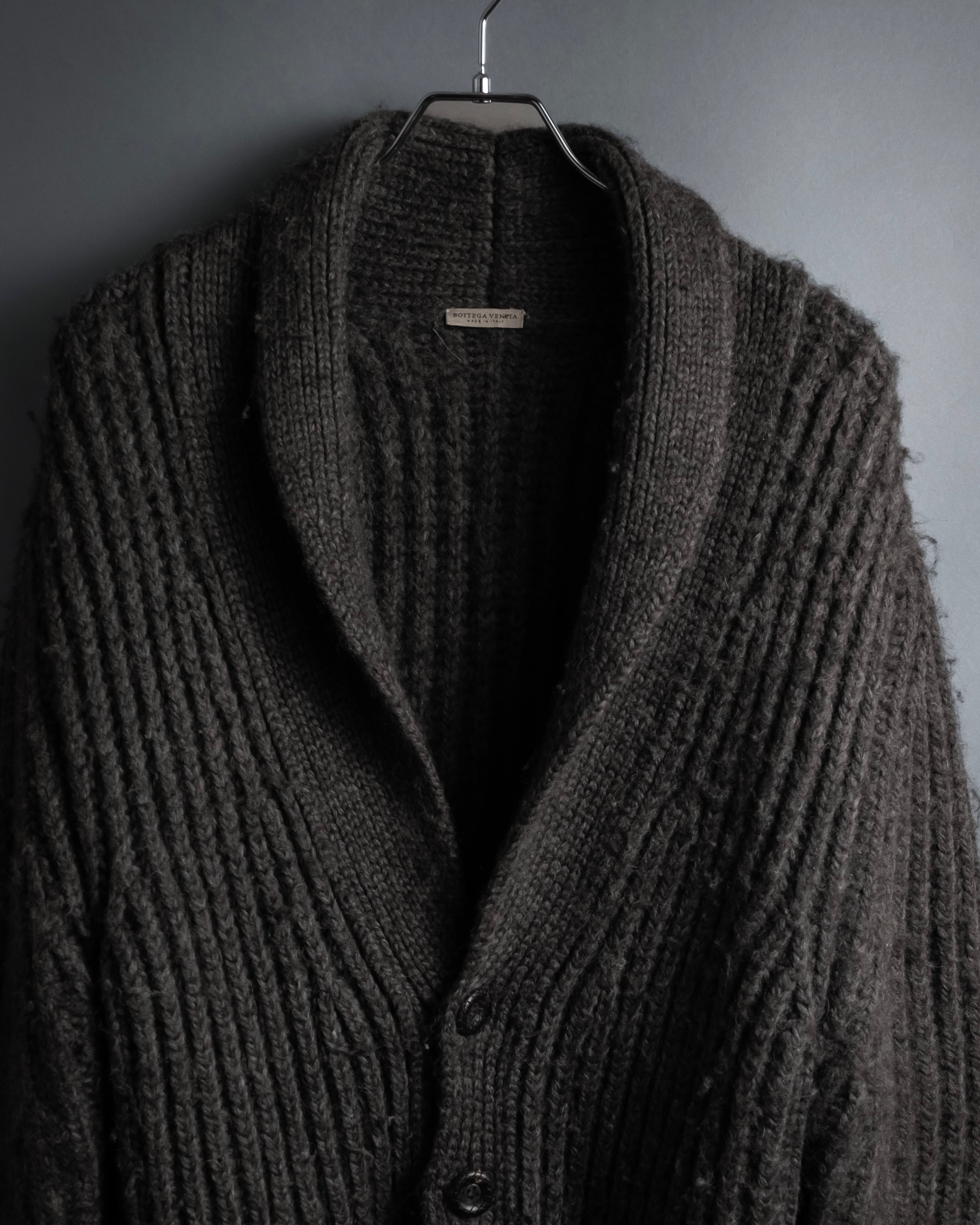 -SPECIAL- "BOTTEGA VENETA"
00's-10's Thomas Mayer period shawl collar cardigan