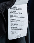 "MIU MIU" Double breasted rounded wool peacoat