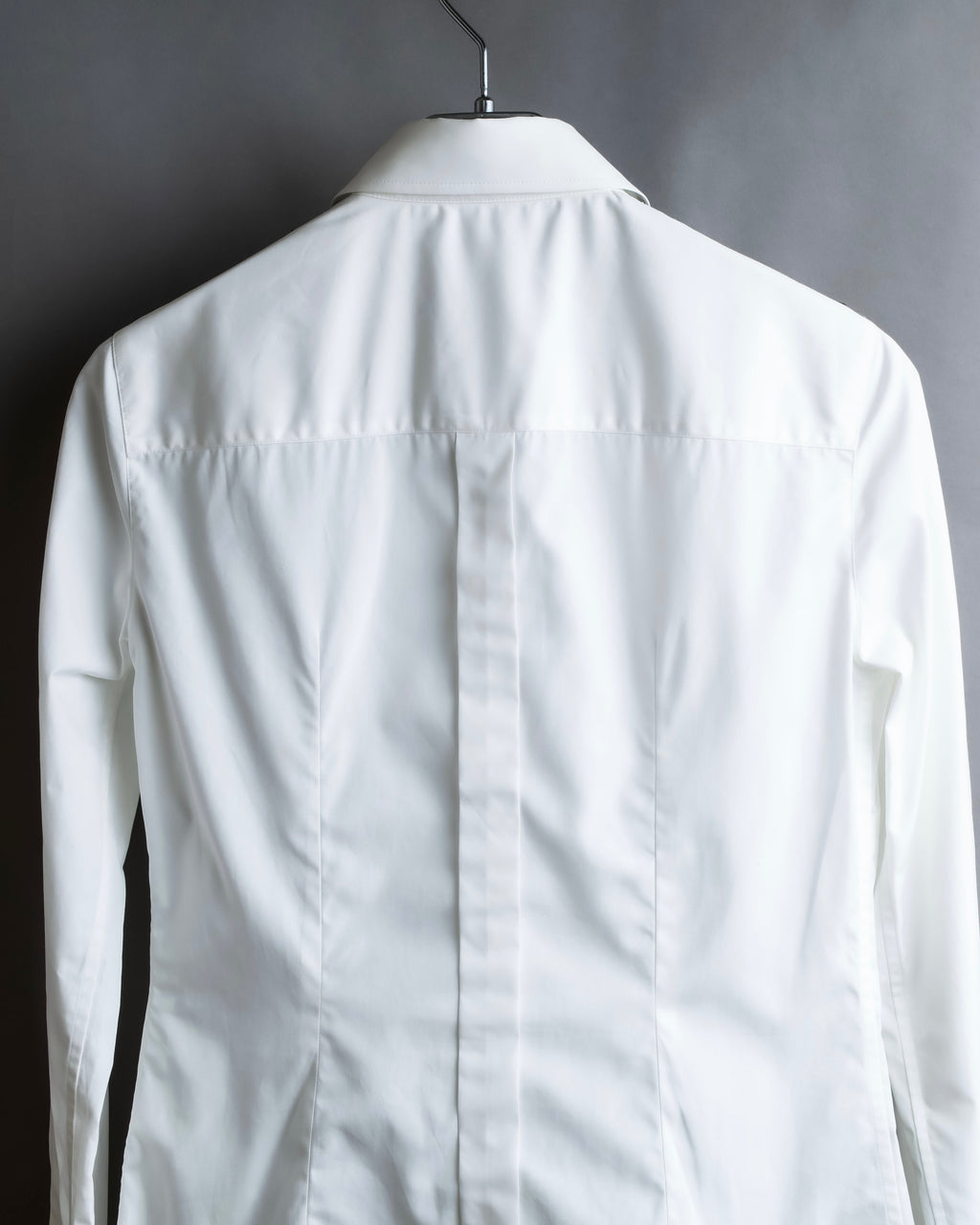 "Dolce &amp; Gabbana" Flower engraved lace design shape fit shirt