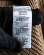 "POLO Ralph Lauren" Buckle closure design ribbed cardigan