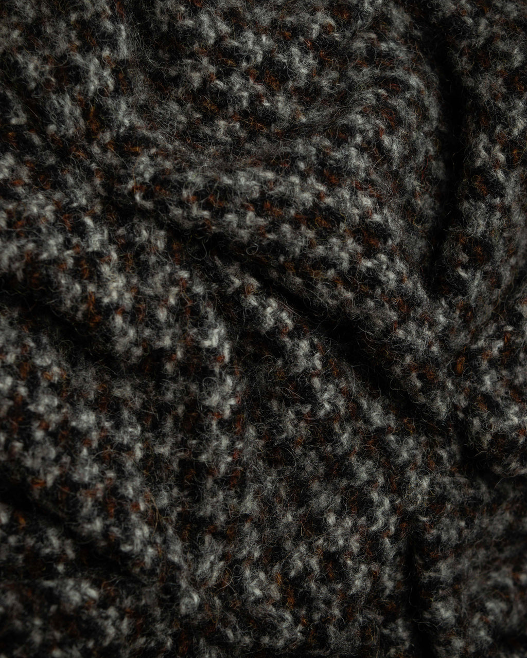 "JUNYA WATANABE COMME des GARCONS" Mixed tweed gathered detail clasp bag