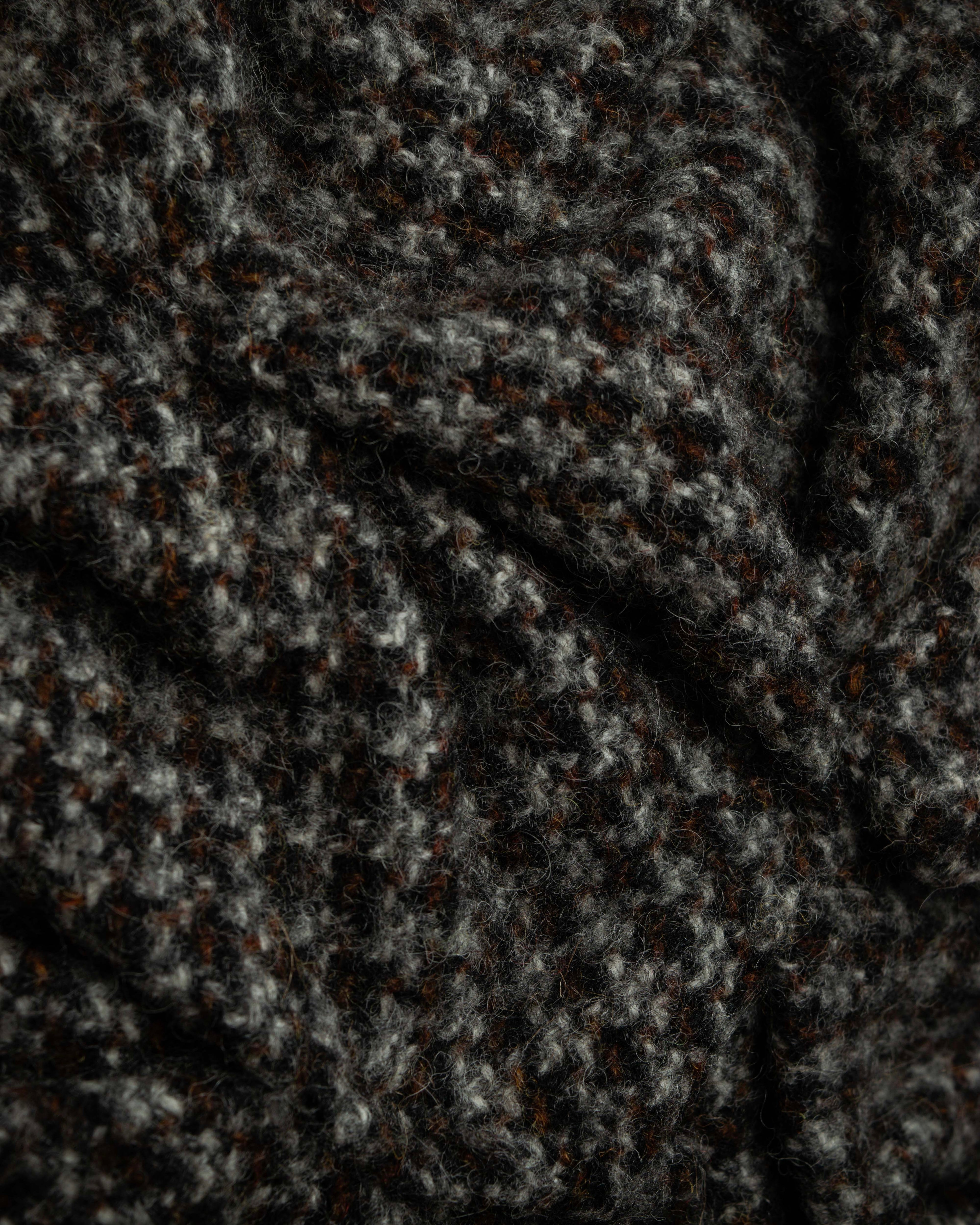 "JUNYA WATANABE COMME des GARCONS" Mixed tweed gathered detail clasp bag