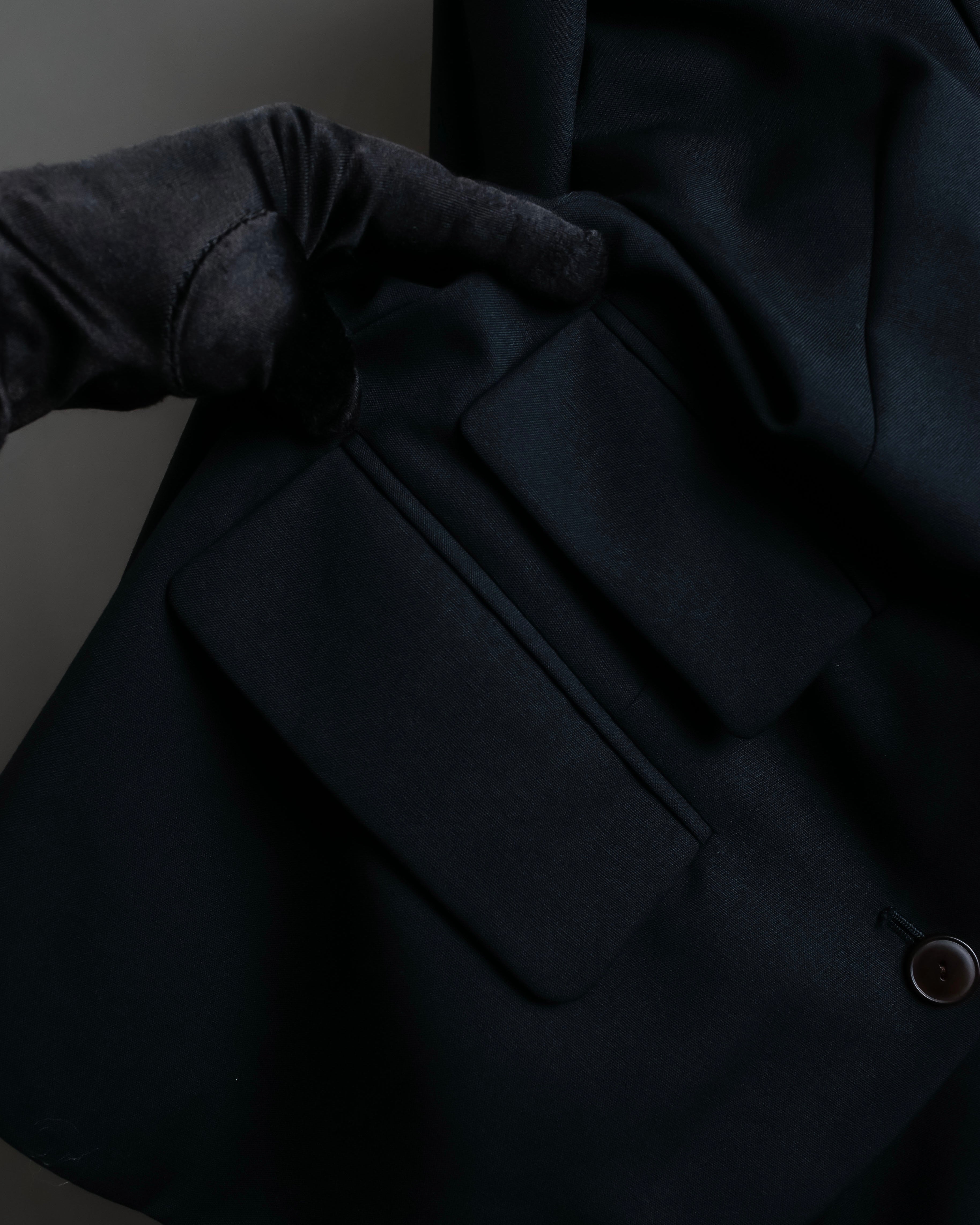 "JEAN PAUL GAULTIER FEMME" Beautiful shaped wool tailored jacket