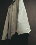 -SPECIAL- "Dior" 00's-10's Fine pinstripe concealed placket dress shirt