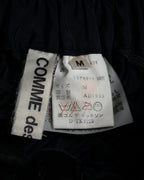 "COMME des GARÇONS" 90SS triacetate smocked asymmetric skirt