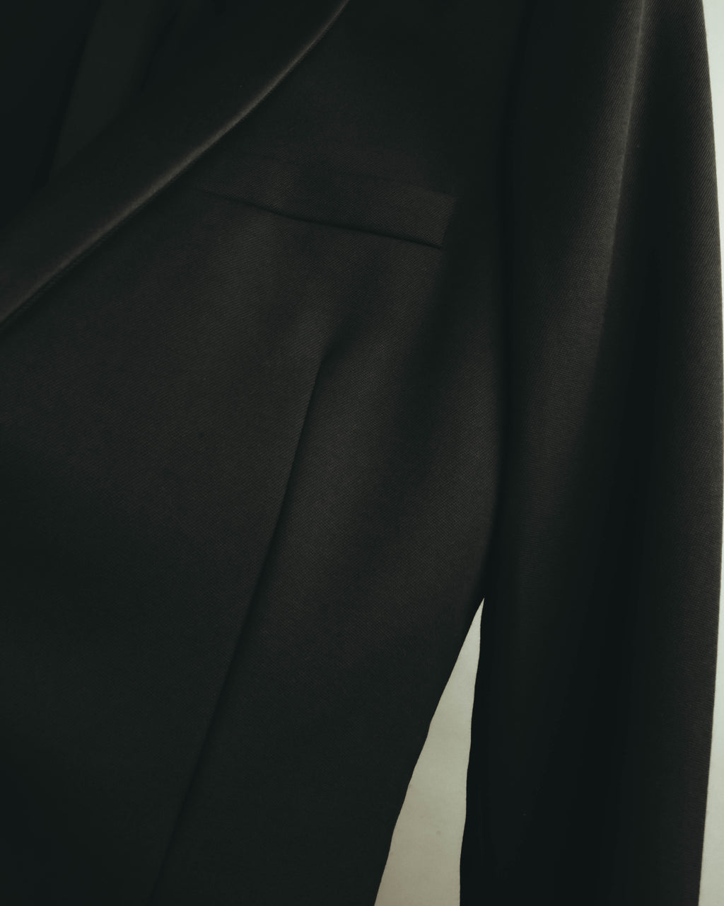 -SPECIAL- “Saint Laurent” 2012-2016 Single-button satin-lapel wool jacket