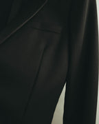 -SPECIAL- “Saint Laurent” 2012-2016 Single-button satin-lapel wool jacket