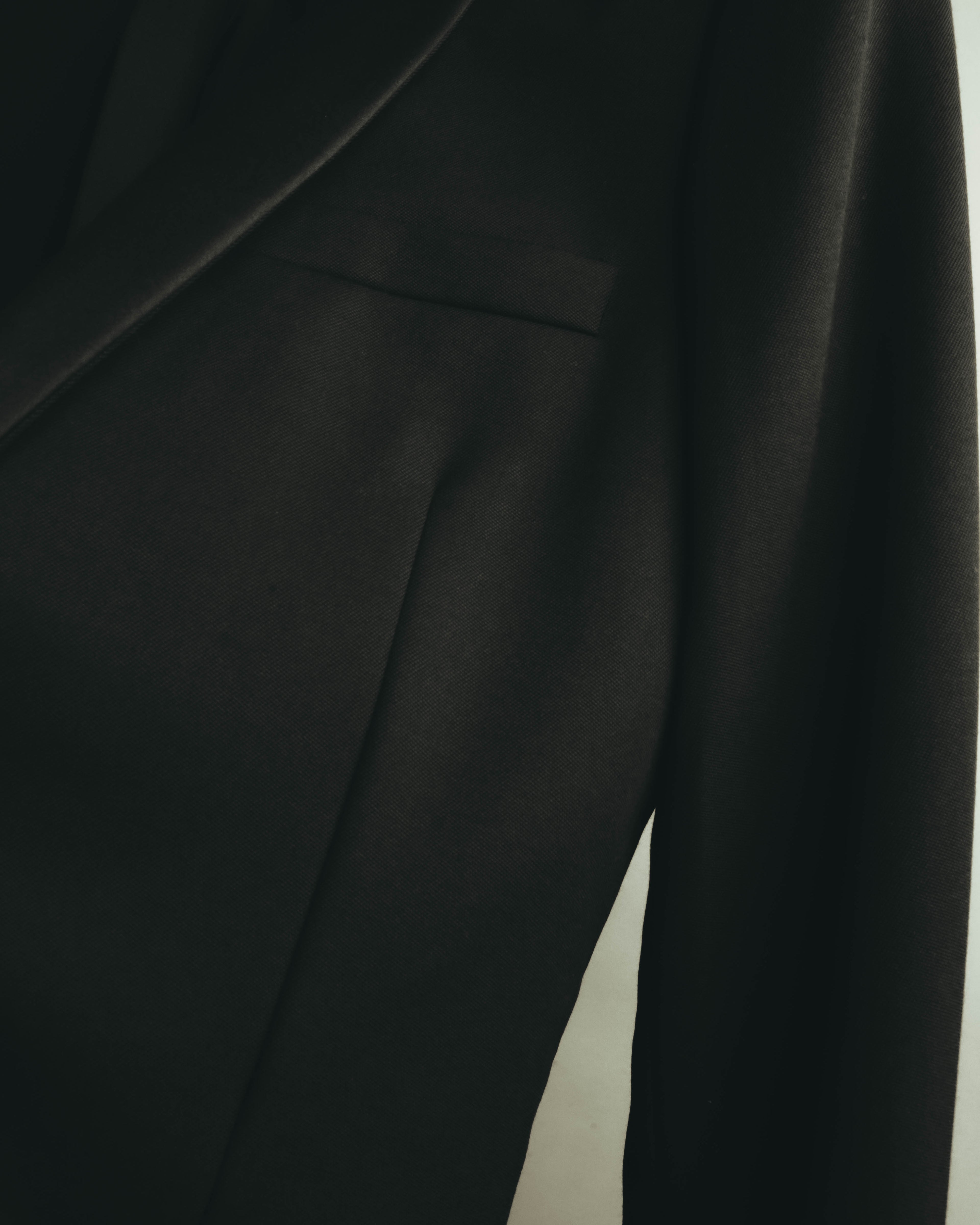 -SPECIAL- “Saint Laurent” 2012-2016 Single-button satin-lapel wool jacket