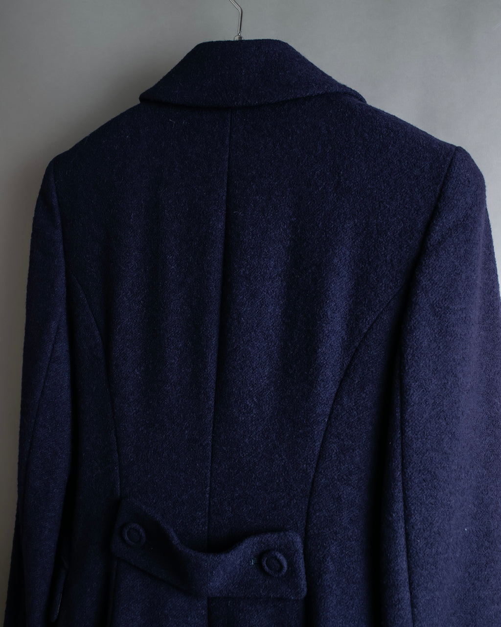 "BURBERRY"  Wool blend oversized double breasted soutien
coat