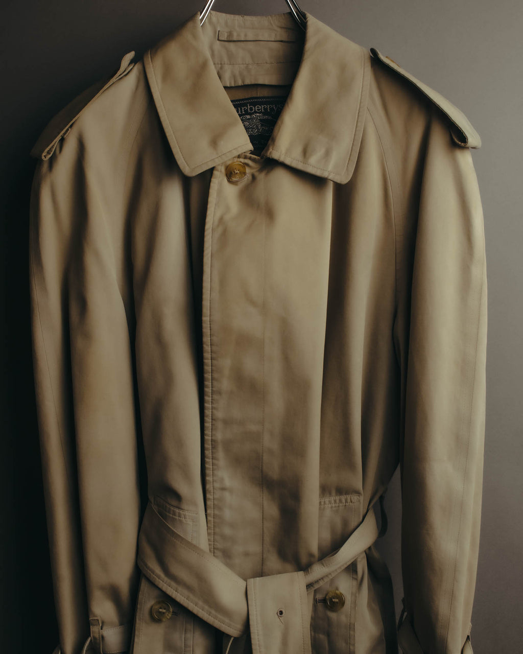 “BURBERRYS” 90’s classic cotton trench coat