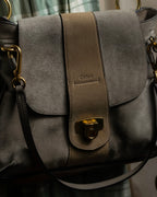 "Chloe" LEXA series 2way leather shoulder bag
