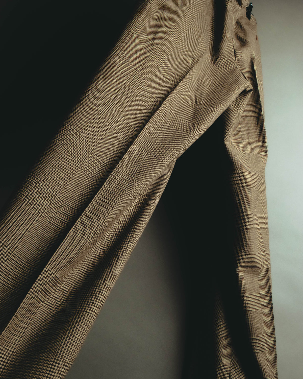 "ARMANI COLLEZIONI" 00's Cashmere blend glen check two piece suit