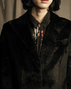 -SPECIAL- "Salvatore Ferragamo"
90's-00's A neat silhouette 100% lapin fur coat