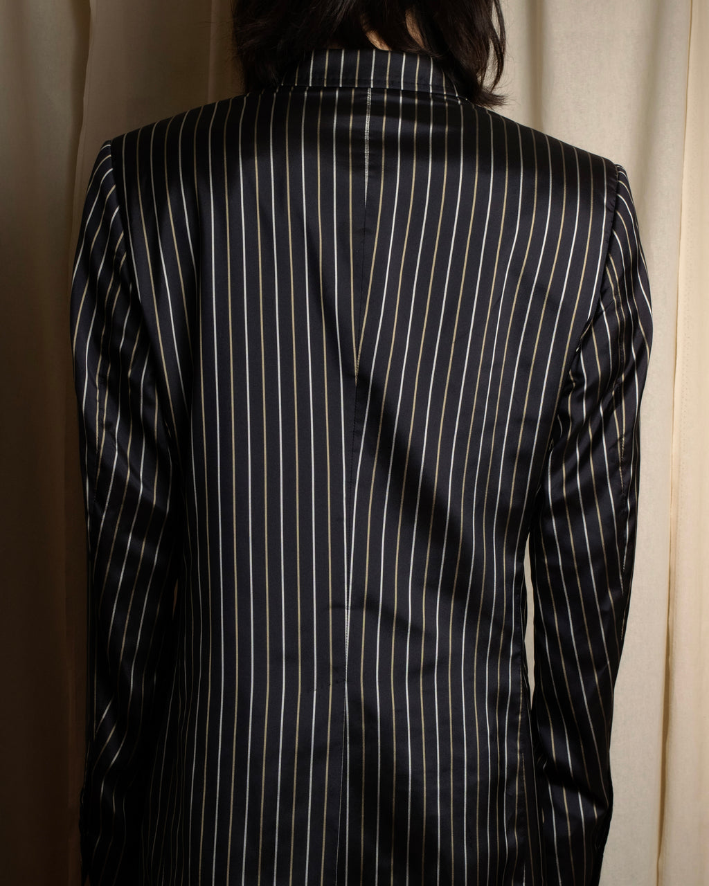 "Dolce & Gabbana" Silk design double-breasted tailored jacker