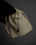 "STUDEBAKER" S-hook curved design gold brass bracelet