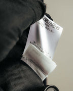 -SPECIAL- "DRIES VAN NOTEN" 10's Sculptural wide lapel double breasted wool coat