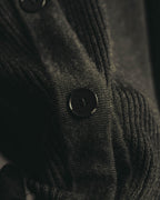 “HERMÈS” 00’s-10’s Cashmere silk ribbed V-neck cardigan