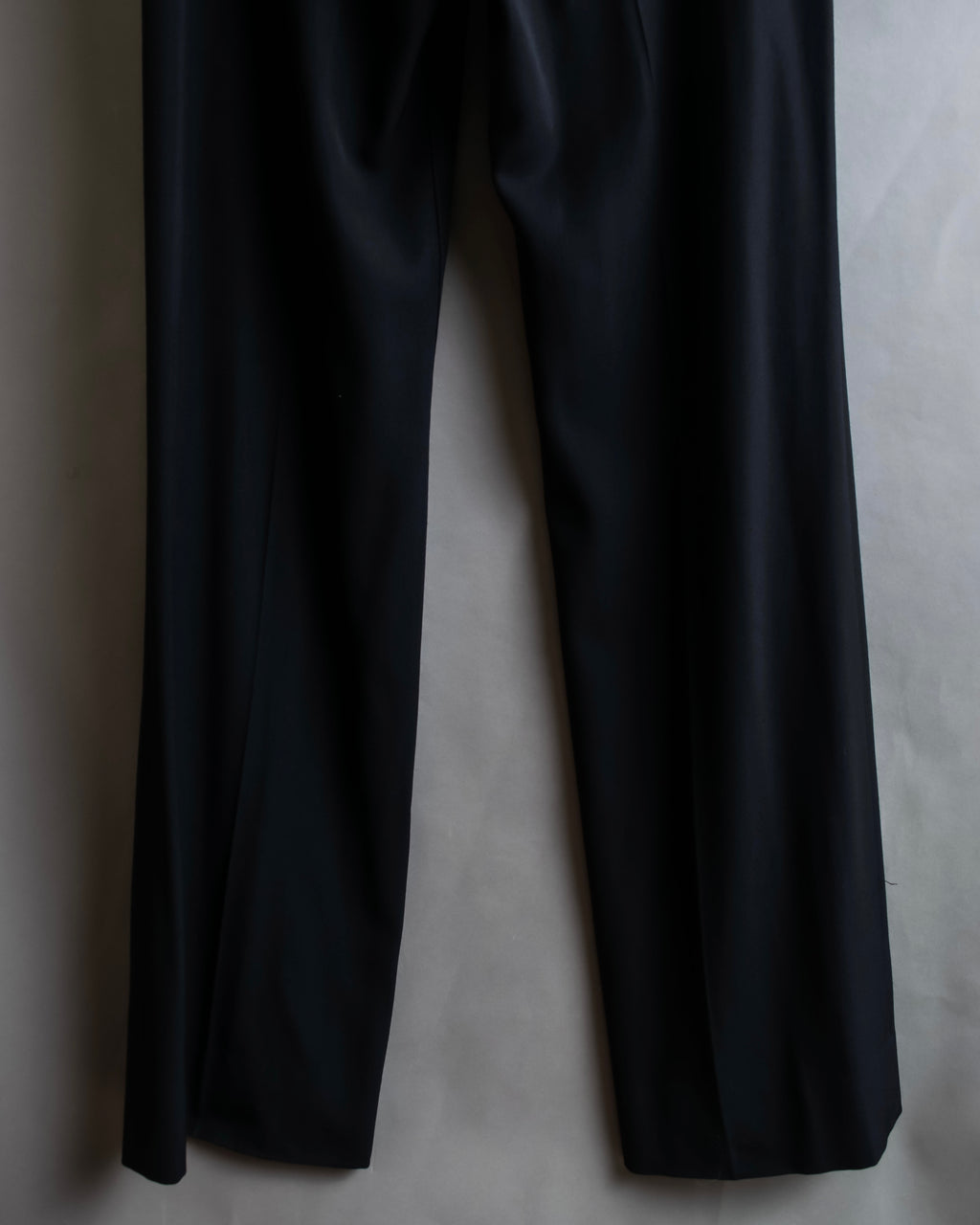 "BALENCIAGA" Beautiful draped full-length slacks