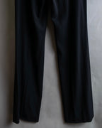 "BALENCIAGA" Beautiful draped full-length slacks