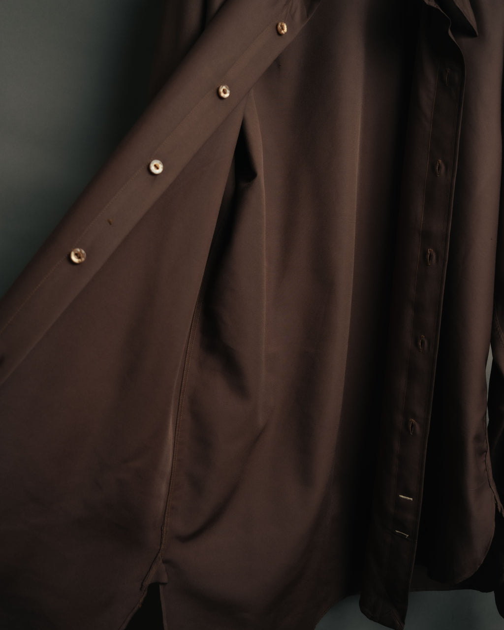-MOOD Vintage Collections-
70’s-80’s Long point collar dress shirt