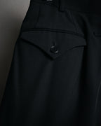 “GAULTIER objet HOMME” 90’s Two tuck wide trousers