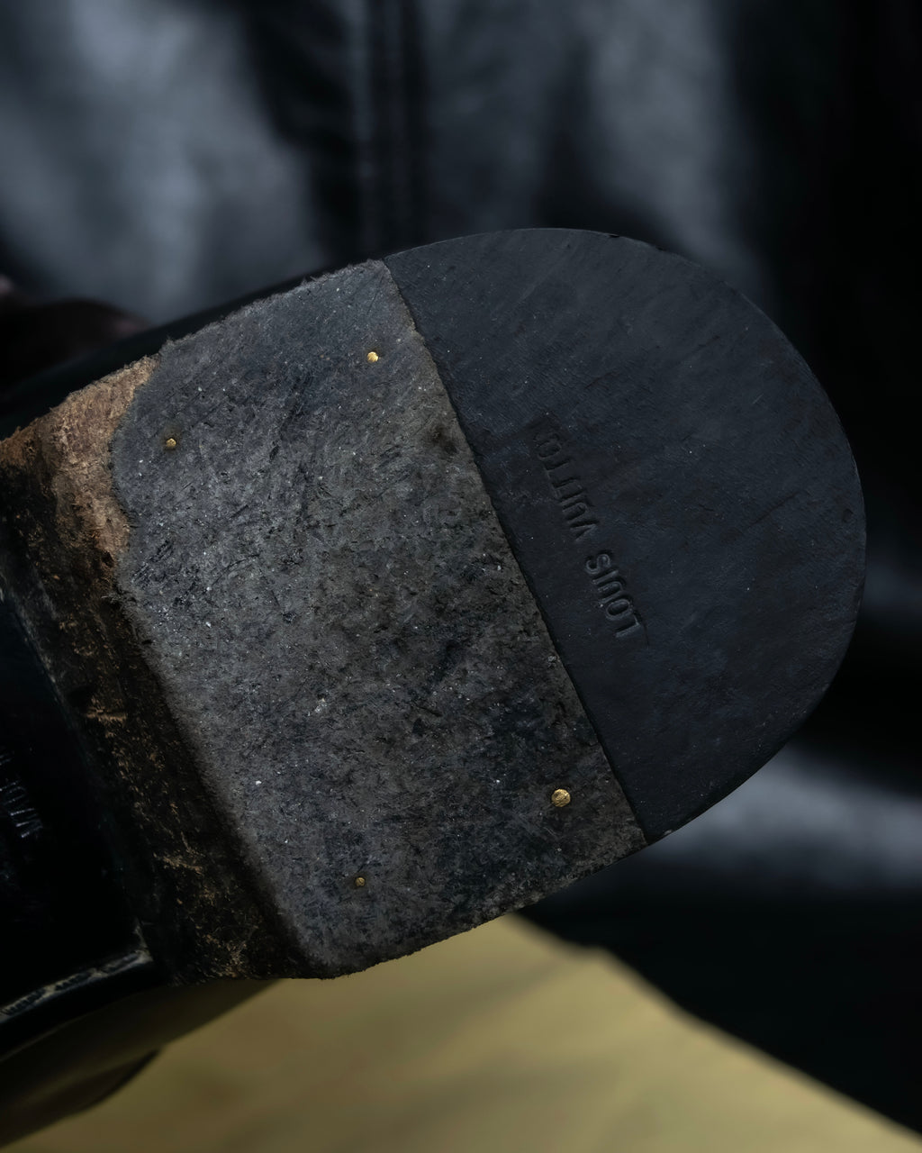 “Louis Vuitton” beautiful leather tasseled loafer