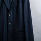 "GIORGIO ARMANI" Long length tailored jacket and wide tapered slacks set up