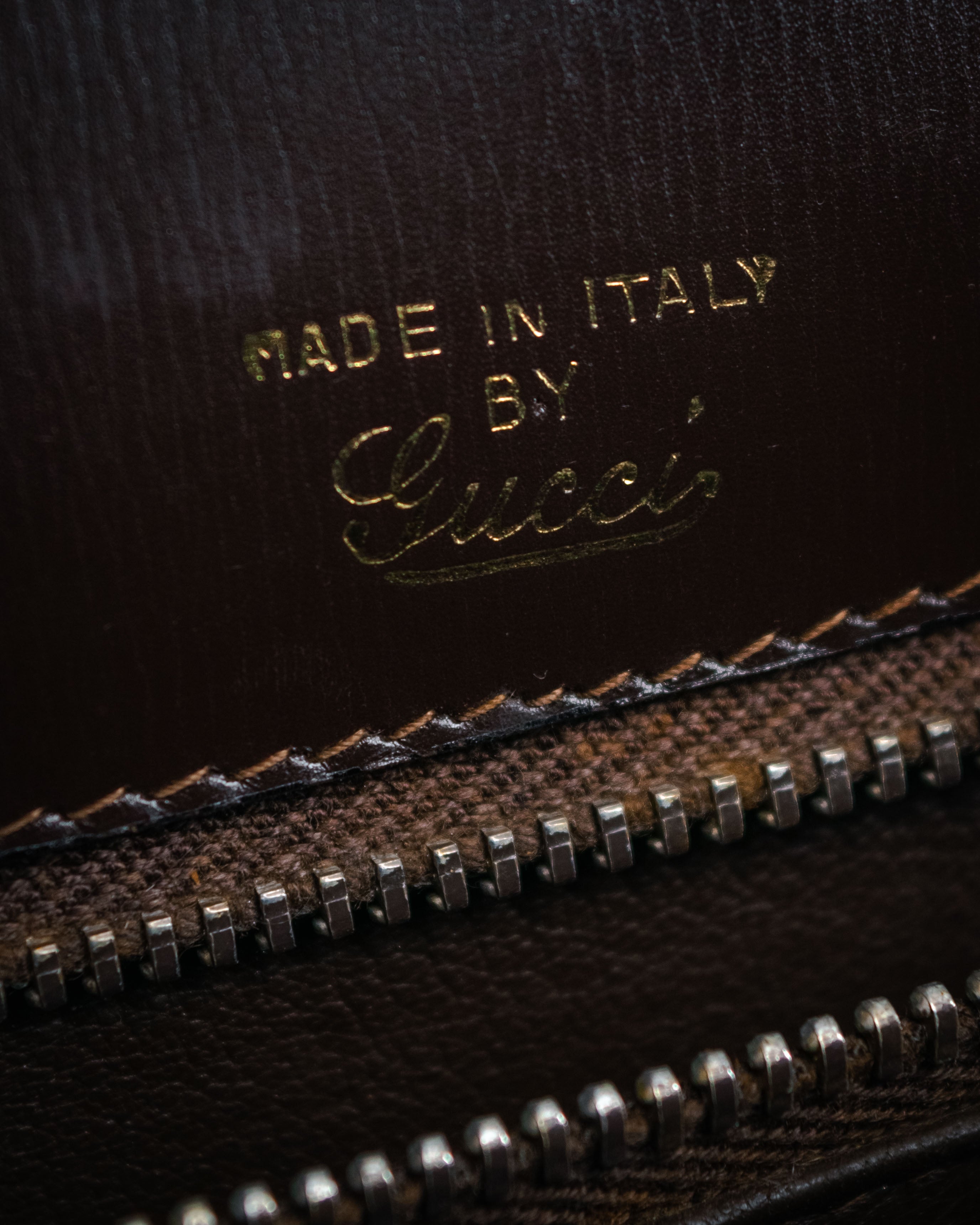 –SPECIAL– “GUCCI” 50’s-60’s Crocodile leather top handle bag