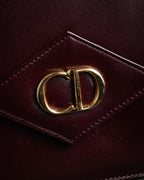 “Christian Dior” 1980’s-1990’s CD logo envelope chain bag