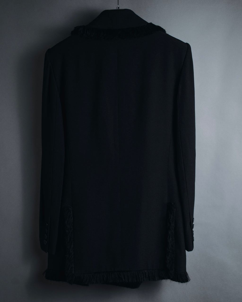 –SPECIAL– "Christian Dior"
98SS fringed peak lapel double breasted jacket