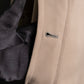 "BURBERRY" Military detail belted maxi length trench coat